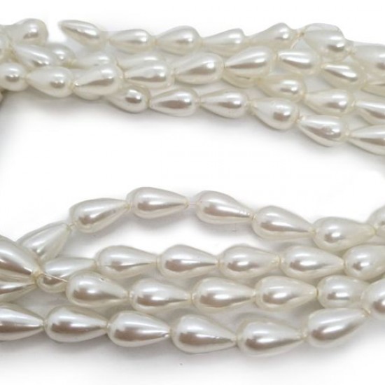 WHITE PEARL ON A STRING  PEARL